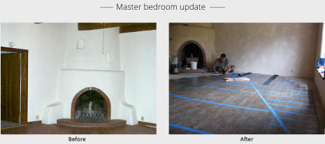 ______  Master bedroom update  _______