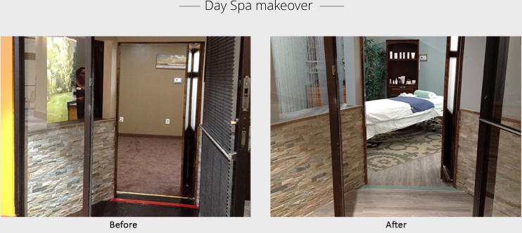 ______  Day Spa makeover  _______