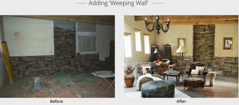 ______  Adding Weeping Wall  _______