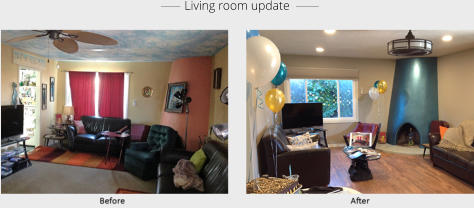 ______  Living room update  _______