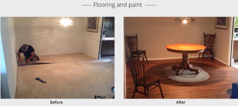 ______  Flooring and paint  _______